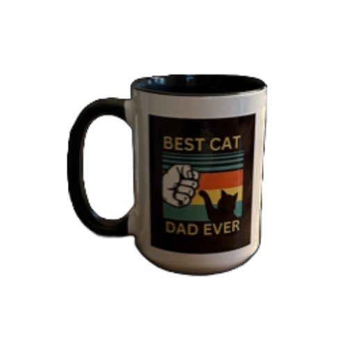 Best Cat Dad Ever Mug